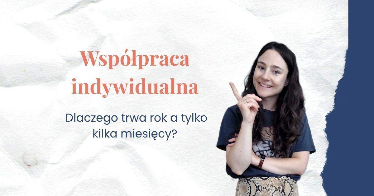 nauka języka angielskiego we współpracy indywidualnej - dlaczego trwa rok?